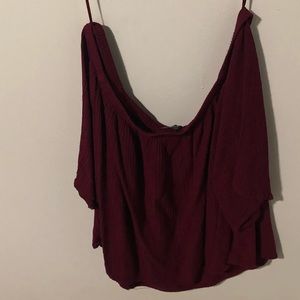 Off the shoulder shirt